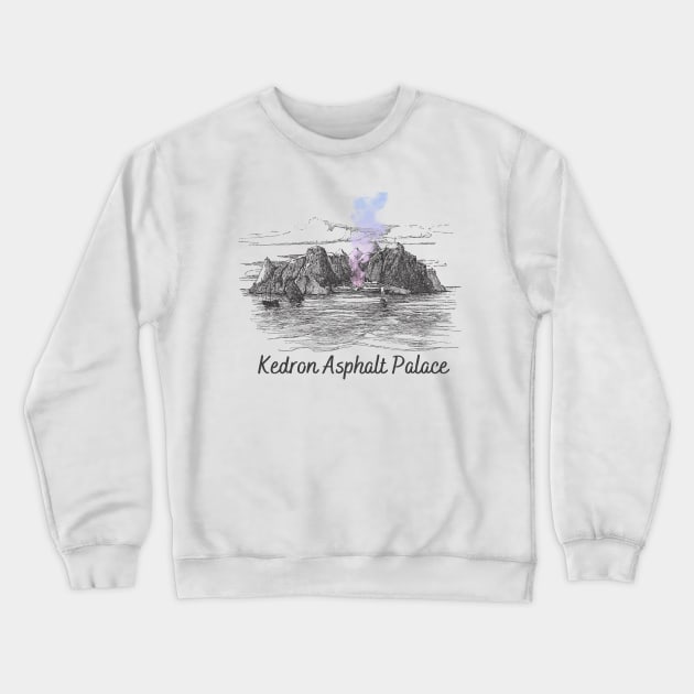 Mystery Cay Crewneck Sweatshirt by Kedron Asphalt Palace